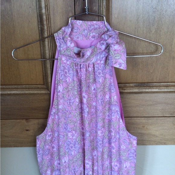 Likely pink floral print midi dress NWT - Picture 5 of 8